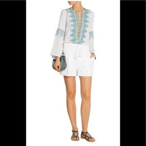 Talith Noor Embroidered Silk Tunic